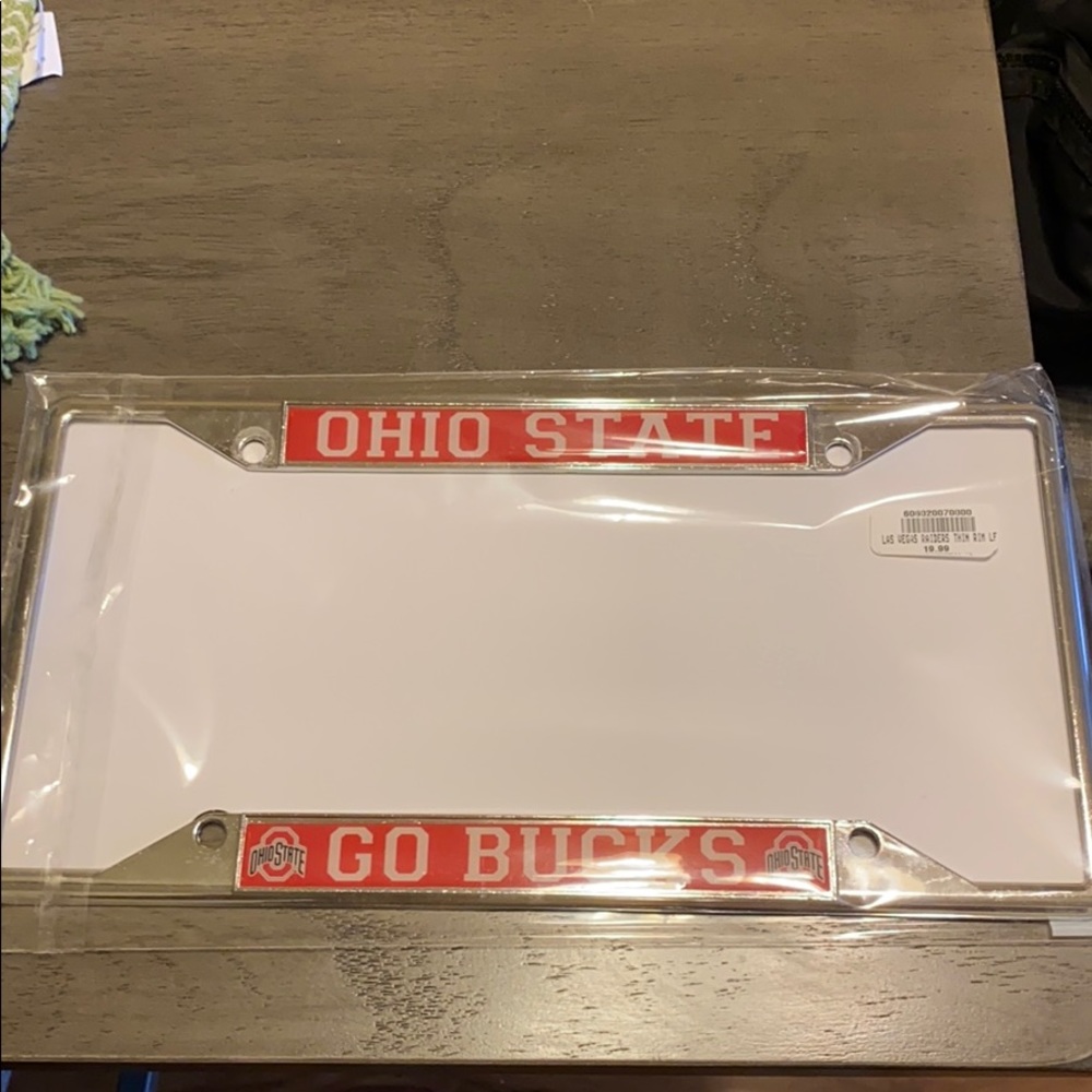 Ohio State NCAA License Plate Frame